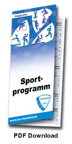 TSV Riemsloh Sportprogramm PDF Broschüre